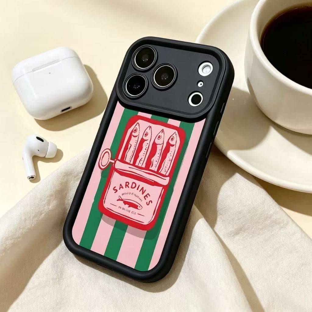 Capinha para iPhone 17/16/15/14/13/12 Pro Max Capa de celular de silicone macio com desenho animado