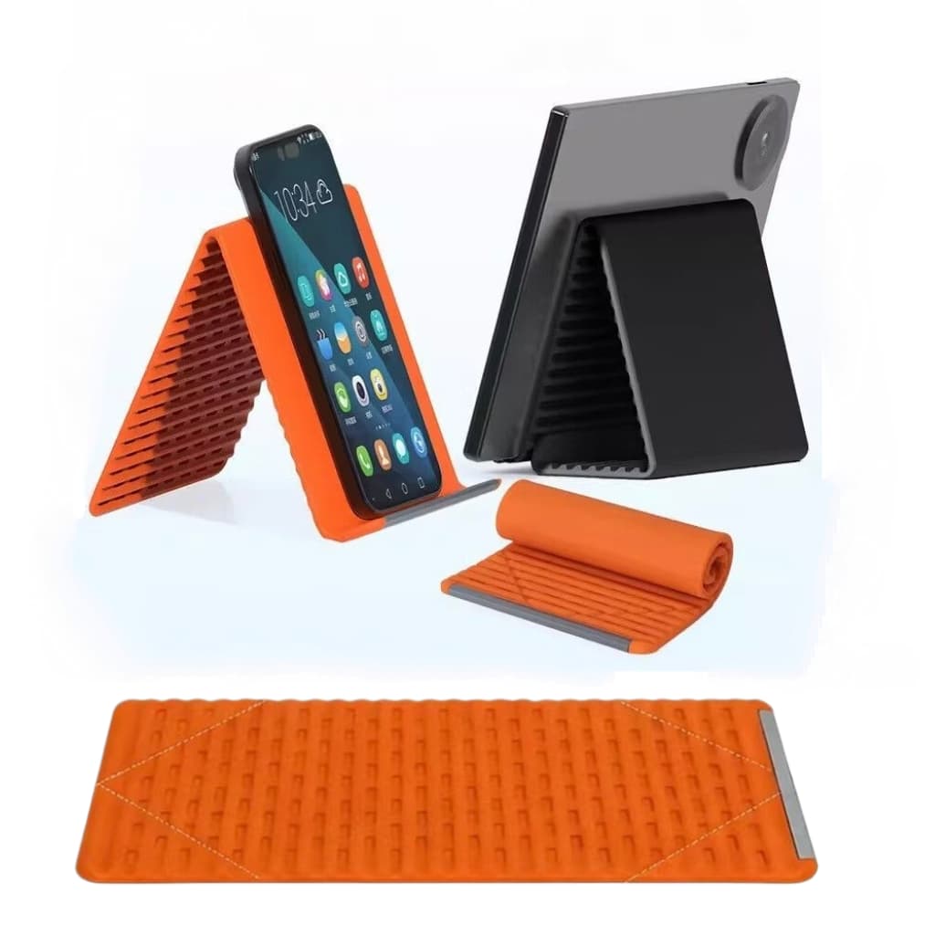 Suporte do telefone móvel do carro multifuncional variedade flexível Silicone dobrável deformável almofada de suporte ca