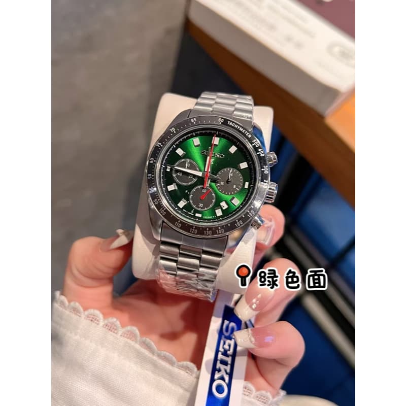 SEIKO Relógio Masculino Clássico Moda Seis Mãos Relógio de Quartzo Série Multifuncional Cronógrafo Relógio Japonês Top M