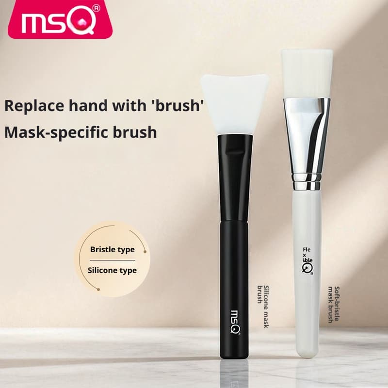 MSQ Escova De Máscara facial , Silicone Para Manchas De Filme De Lama , Ventilador De Limpeza Especial Macia Salão De Be