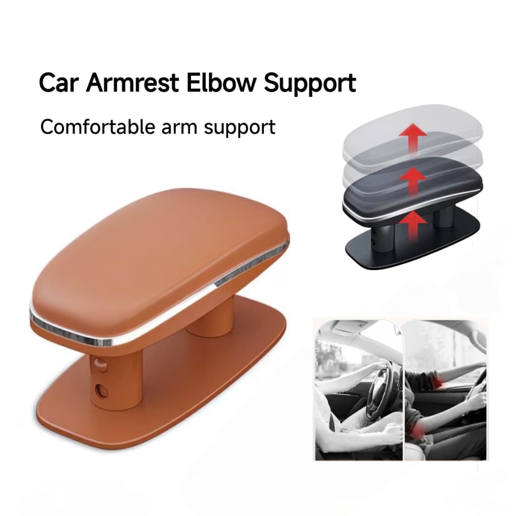 Suporte de cotovelo modificado para carro, ajuste de elevação de três alturas, almofada de reforço, tipo Universal, apoi