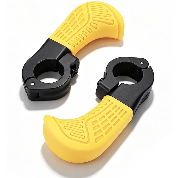 Mountain Bike Polegar Barra Termina MTB Bicicleta Alça Interna Apertos Design Ergonômico Ciclismo Ultraleve Resto Lidar