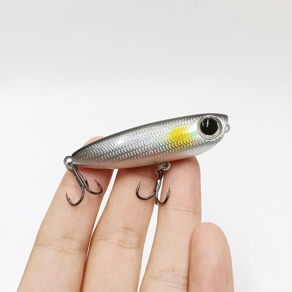 Dupladuoyu 1 Pcs Walker Lápis Isca Topwater 5.5g/55mm Artificial Água Salgada Baixo Dura Equipamento De Pesca