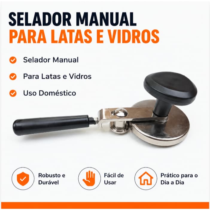 Selador Manual de latas e latas - Latas domésticas, molho e selador de alimentos de vidro Máquina de fechar frasco manua