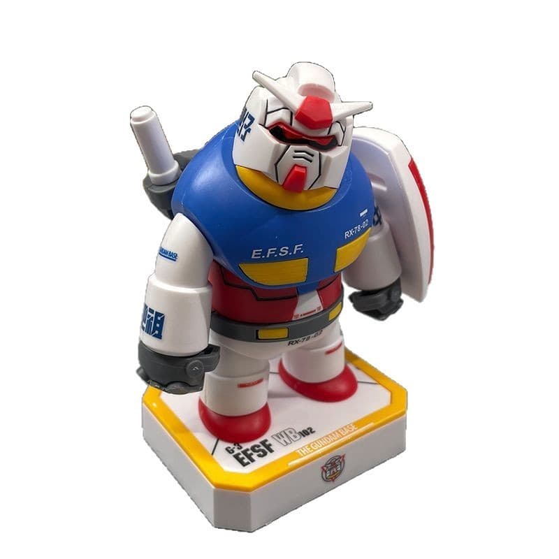 Figura de brinquedo do modelo de montagem magnética Fu