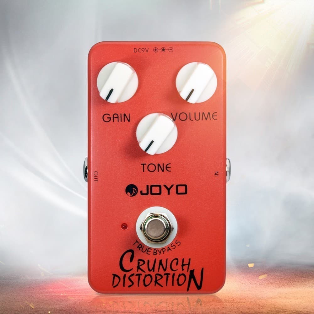 JOYO JF-03 Crunch Distortion Guitar Effect Pedal Grande Resposta Britânico Clássico Rock De Guitarra Elétrica