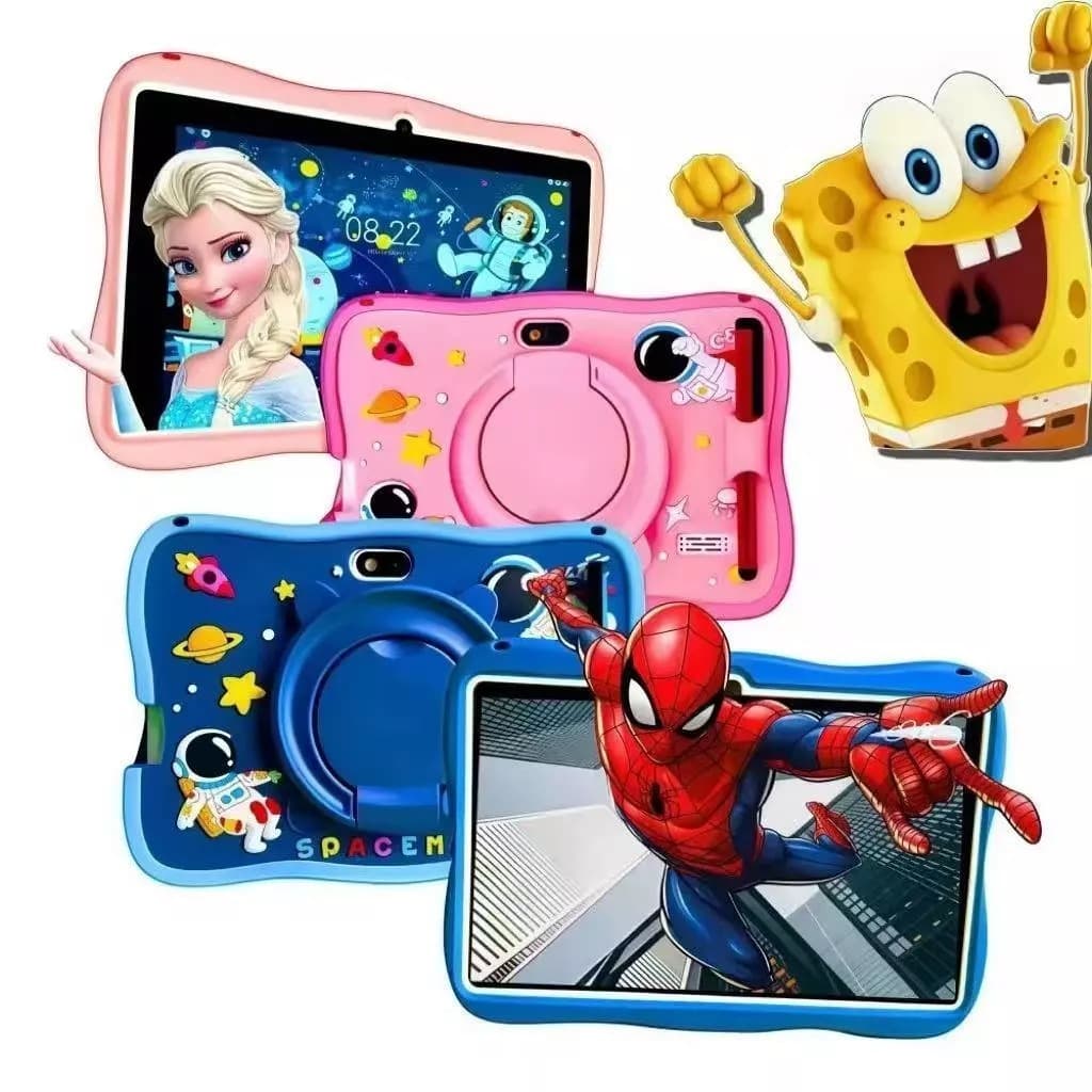 Tablet Infantil Kids 7 Polegada com wifi bluetooth Android Super Resistente Smart fang FLASH