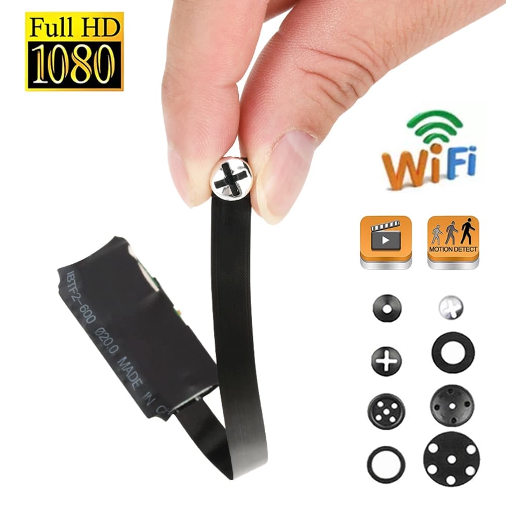 2026 1080P HD DIY WiFi Mini Câmera Gravador De Vídeo Portátil Micro Filmadora P2P Webcam Sem Fio Loop Gravação Suporte V
