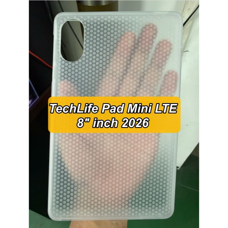 Para TechLife Pad Mini LTE | Capa De silicone Macio Transparente anti-Queda De 8 " Polegadas 2026