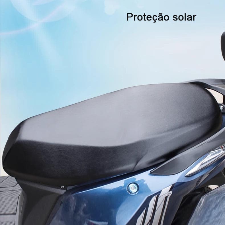 Protetor solar à prova d'água para motocicleta, capa de almofada elástica com isolamento térmico Universal de quatro est