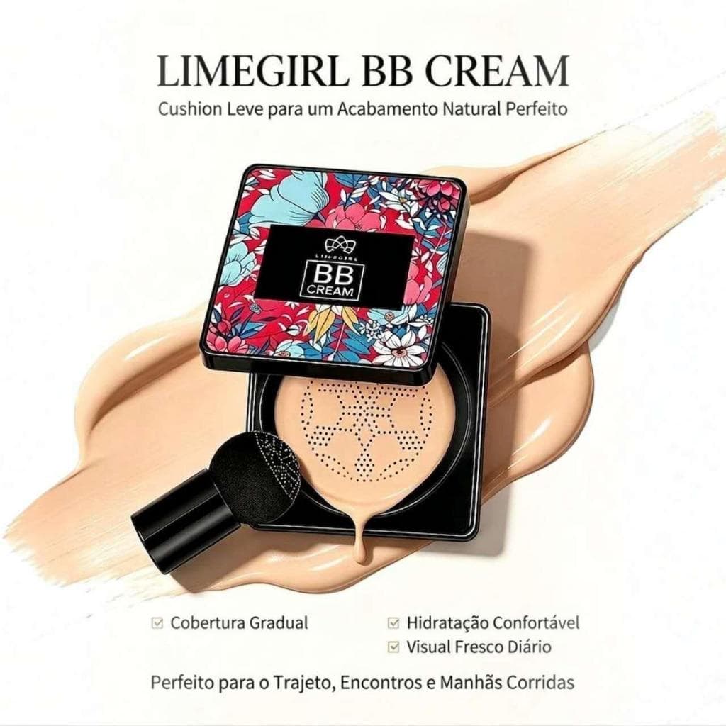 Bb Creme/base Líquida Ou De Tubo Esponja Com Formato De Cogumelo/Tom Clareador De .