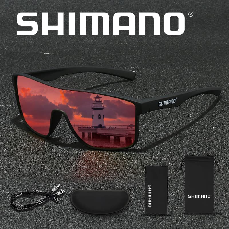 SHIMANO Polarizado Aventura Óculos De Sol UV400 Esportes Ao Ar Livre Para Homens Mulheres Pesca Ciclismo Caminhadas Engr