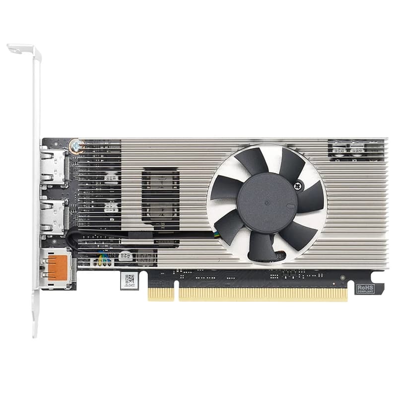 GUNNIR Intel ARC A380 6GD6 LP Dual HDMI Desktop Placa Gráfica Dedicada Para Jogos De Computador De Baixo Perfil