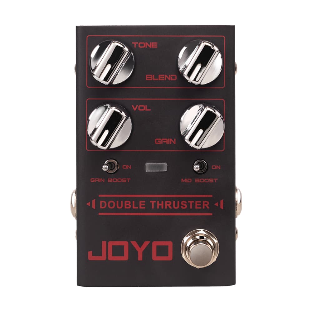 Pedal De Overdrive De Baixo JOYO R-28 DOUBLE THRUSTER Apresenta Tom Afiado E Granoso De Alta Frequência Para Efeito Elét