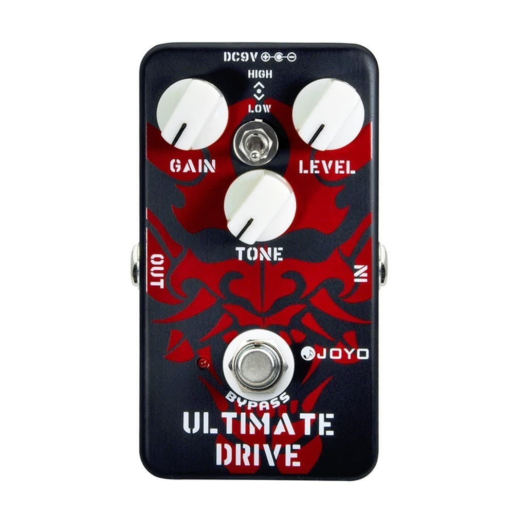 JOYO JF-02 Ultimate Drive Overdrive Distortion Pedal True Bypass Bordering-on-Para Efeito De Guitarra Elétrica
