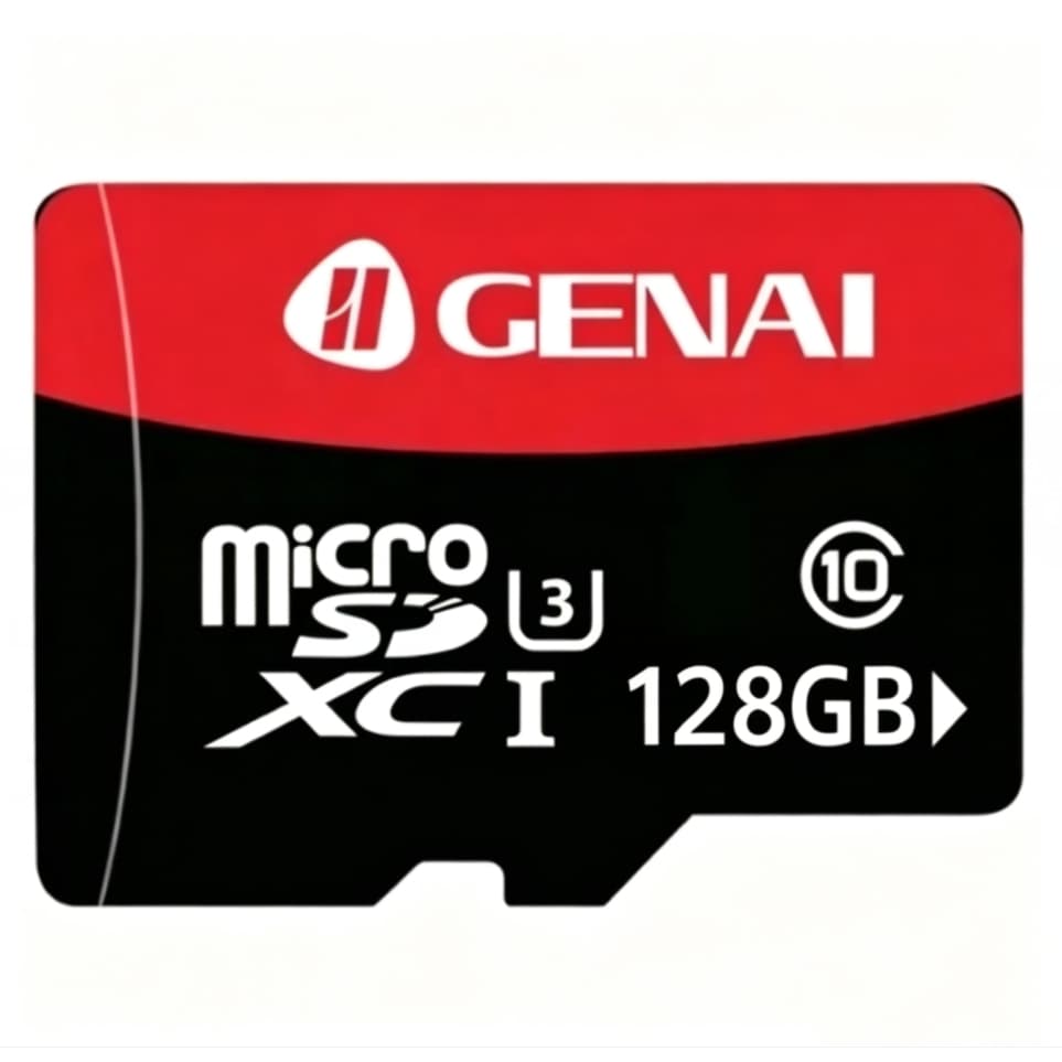 Novo Cartão De Memória Genai Micro SD 128GB 256GB 512GB U3 C10 De Alta Velocidade Entregue Com Embalagem original