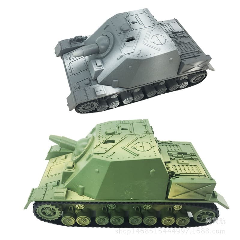 Brinquedo modelo militar montado 1: 72 Tanque da estação principal do tigre da segunda guerra mundial
