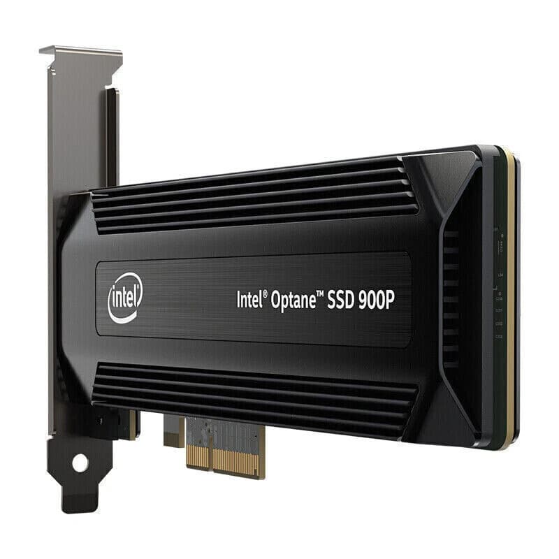 Unidade De Estado Sólido PCIE Intel 900P Optane De 280 Gb 9 SSDPED1D280GAX1 AIC/HHHL 10DWPD/5.11PBW