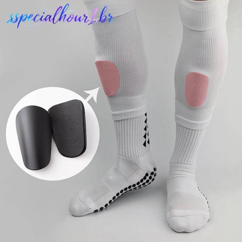 PCL 1 Par Mini Caneleiras De Futebol Resistente Ao Desgaste Protetor De Perna Absorvente Leve Portátil Placa De Haste De