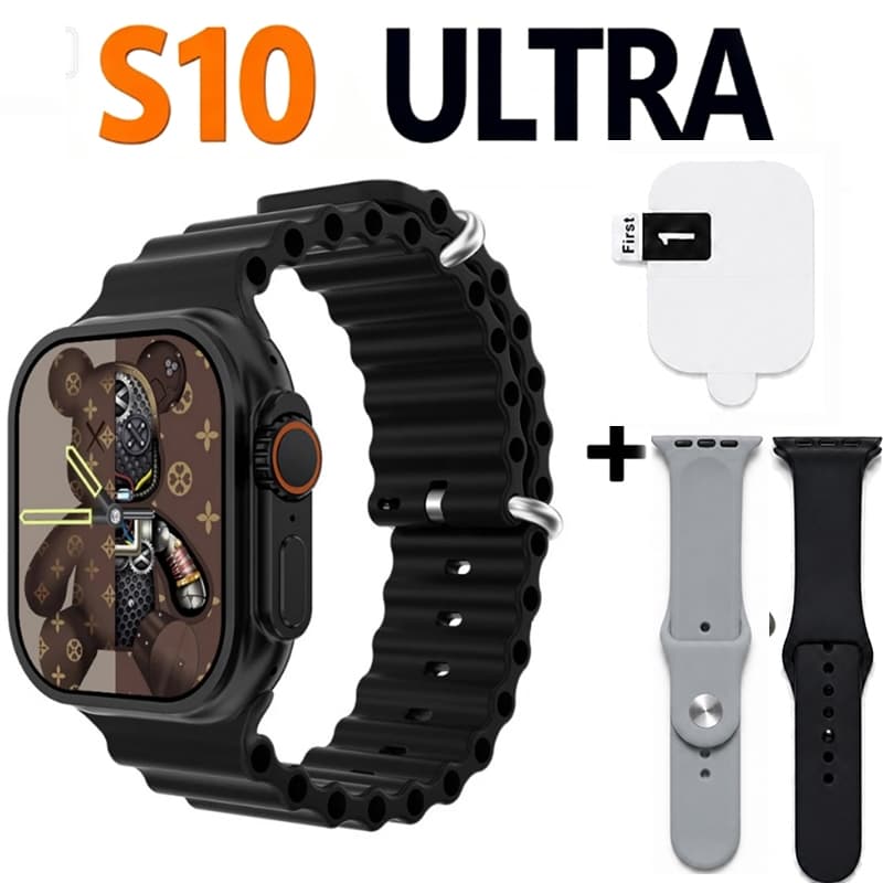 2026 novo relógio inteligente S10 ULTRA série 10 sem fio Bluetooth chamada calculadora papel de parede pronto estoque Sa