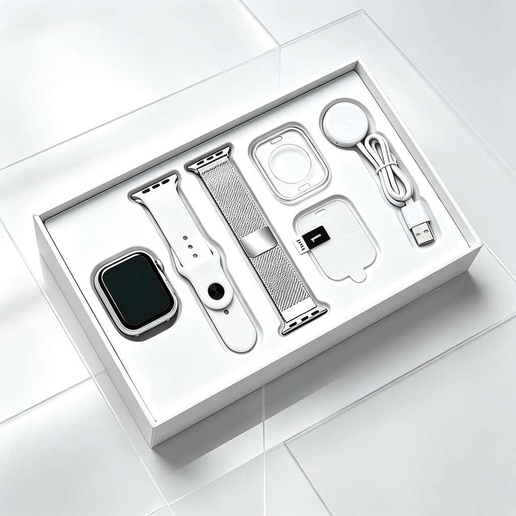 2026 Novo Smartwatch S10 Pro Mini com Chamada Bluetooth Pressão Arterial Calculadora e Compatível com Android e iOS
