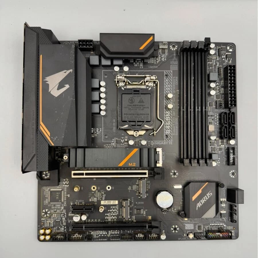 Placa-Mãe Gigabyte B460M AORUS PRO DDR4 LGA1200 Micro ATX Usada 100 % Teste