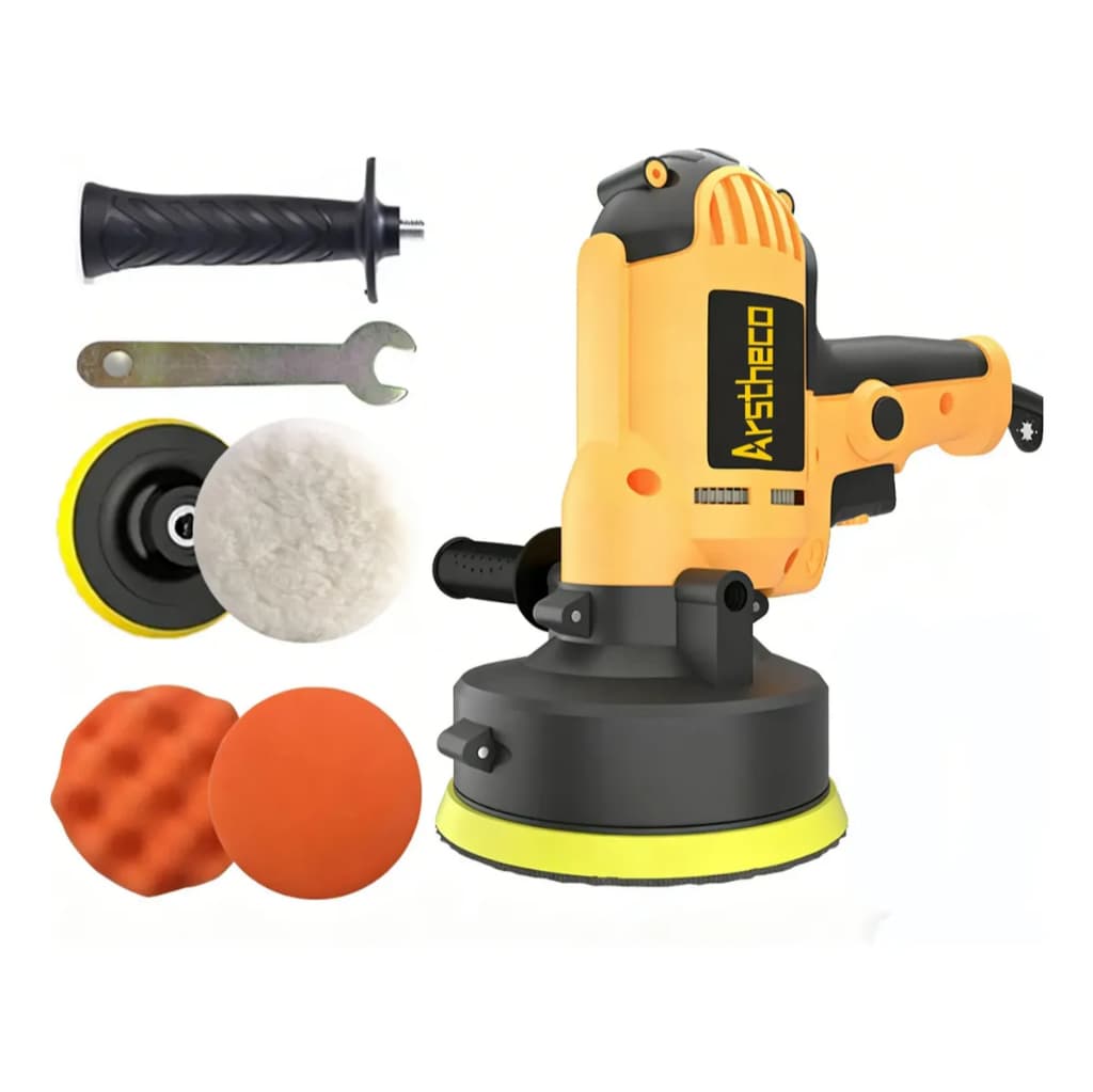 Polidor Politriz Lixadeira Profissional 900W 4500RPM Automotiva de Mão Esmerilhadeira 125mm