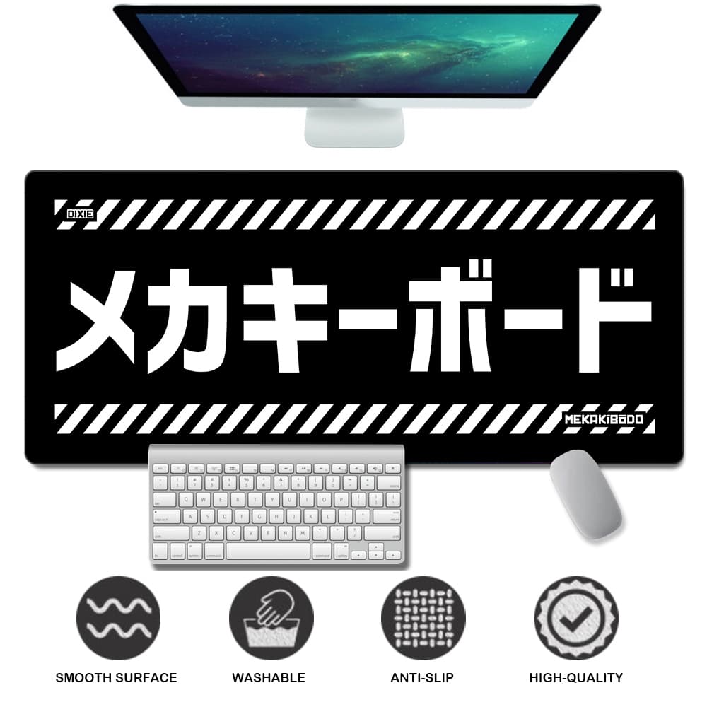 DIXIE MECH/OMNITYPE MousePads Gaming Mouse Pad Preto Grande Estendido Mousepad XL Deskpa