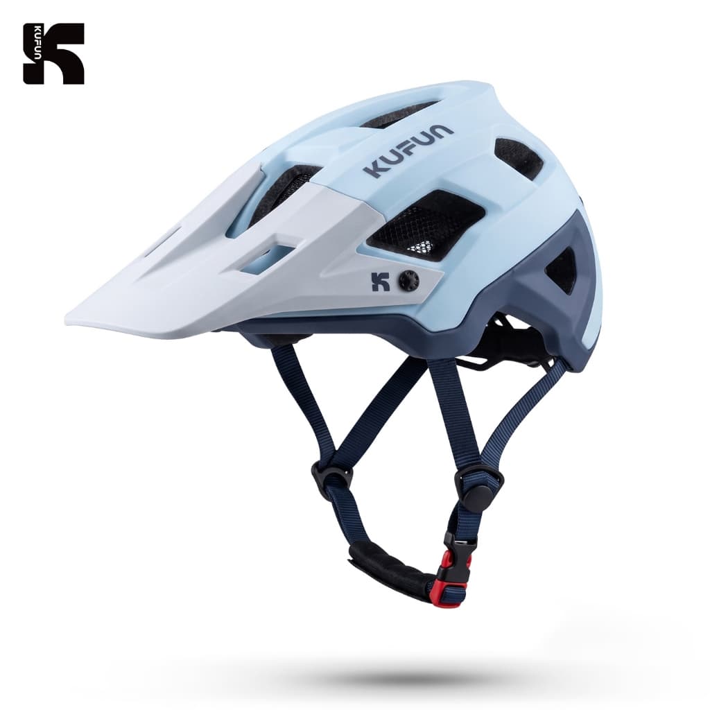 Capacete De Ciclismo Infantil KUFUN , Mountain Bike Com Aba Grande , Equipamento De Segurança Para Bicicleta De Estrada