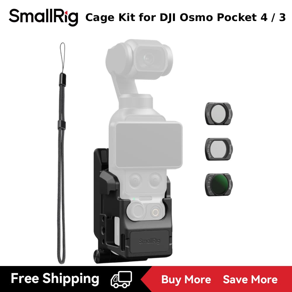 Kit De Gaiola SmallRig Para DJI Osmo Pocket 3/4 # 6872