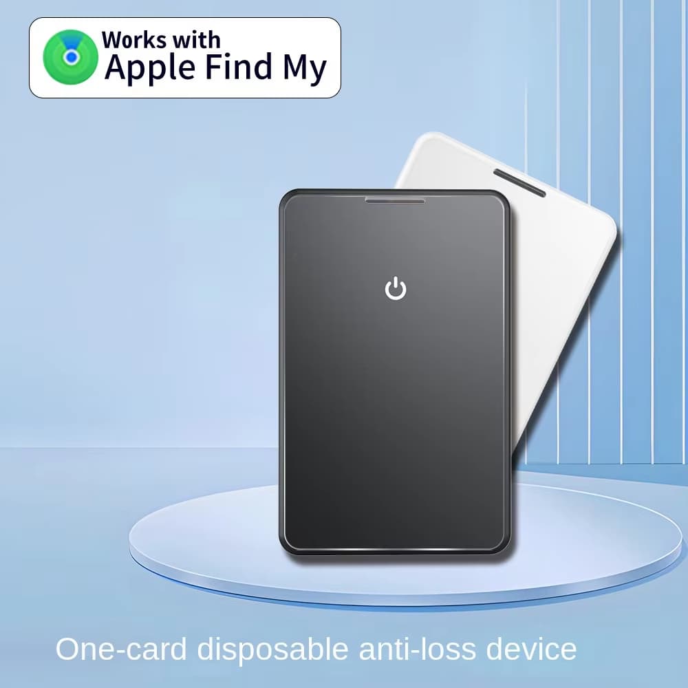 Carteira Rastreador Cartão Fino Recarregável À Prova Dwaterproof Água Bluetooth Localizador Compatível Apple Encontrar M
