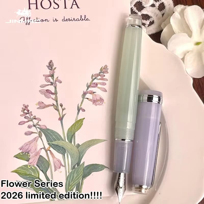JINHAO 82 Caneta Tinteiro 2026 Série De Flores Limitadas EF/F/M Macaron Cor Caligrafia Escola Material De Escritório Pap