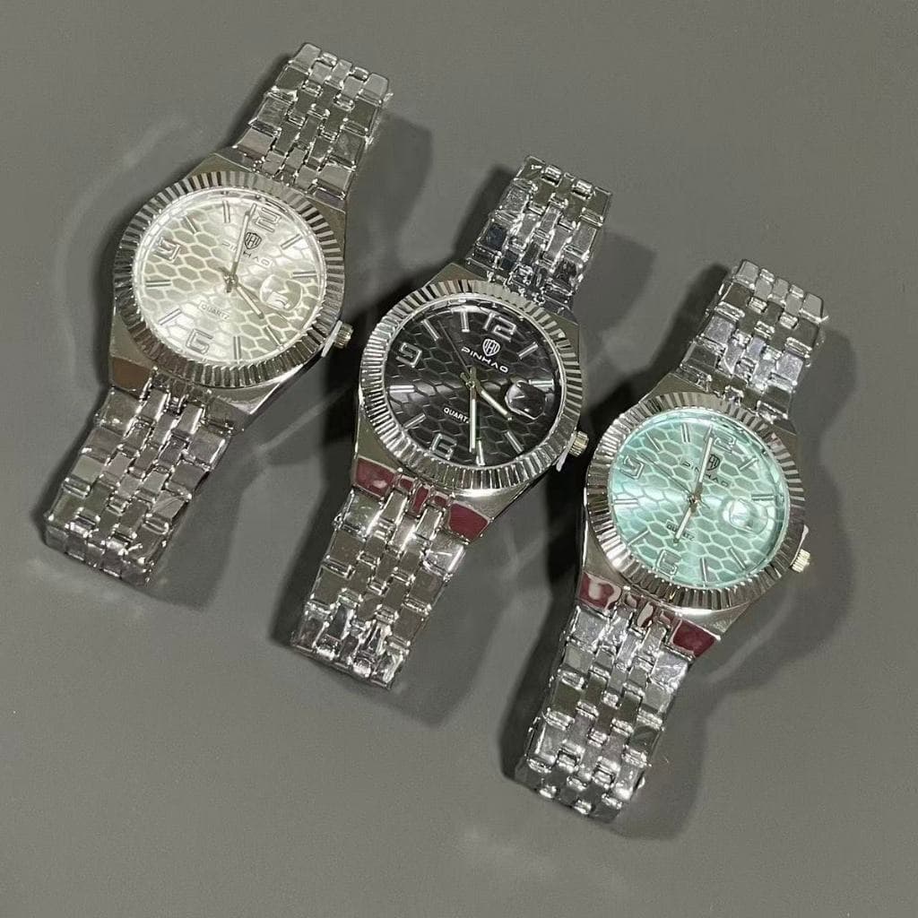 Famoso relógio moda luz relógio de luxo masculino Casual nicho High-End relógio masculino banda de aço relógio de quartz