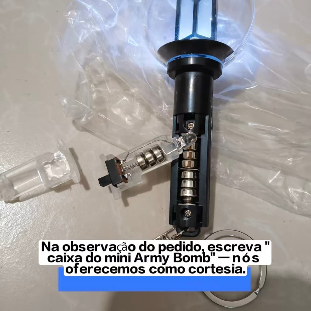 AGW AG3 mini BTS versão caseira suporte luz bateria aplicável