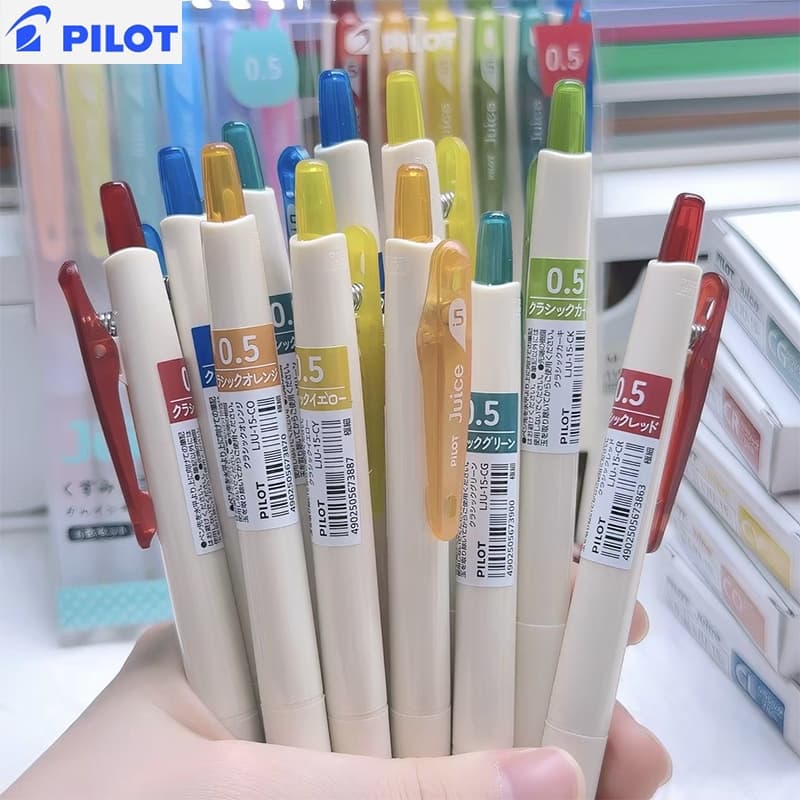 1 Pcs Japão PILOT Juice LJU-15 Caneta Gel Cor Clássica 0.5mm
