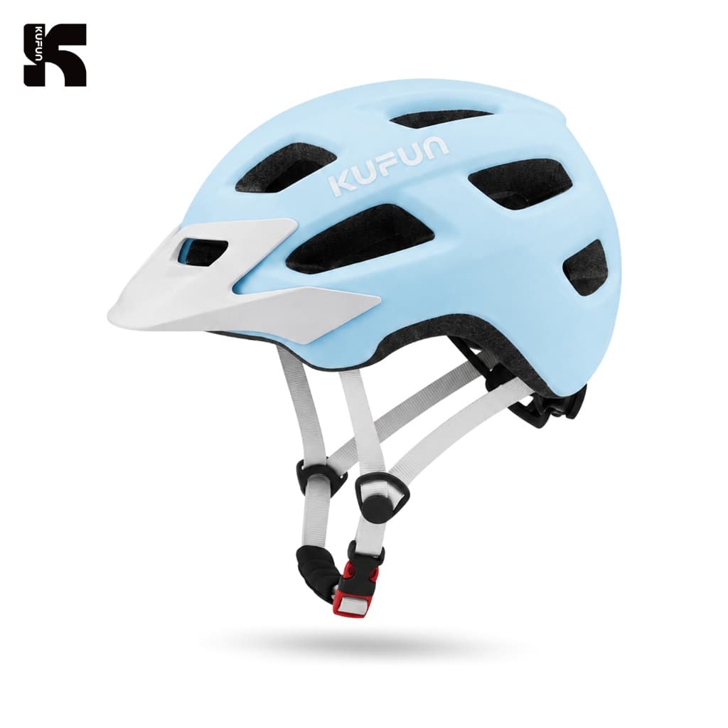 Capacete Infantil KUFUN Para Mountain Bike , Viseira Removível , 15 Aberturas , De Bicicleta De Segurança Respirável Mol