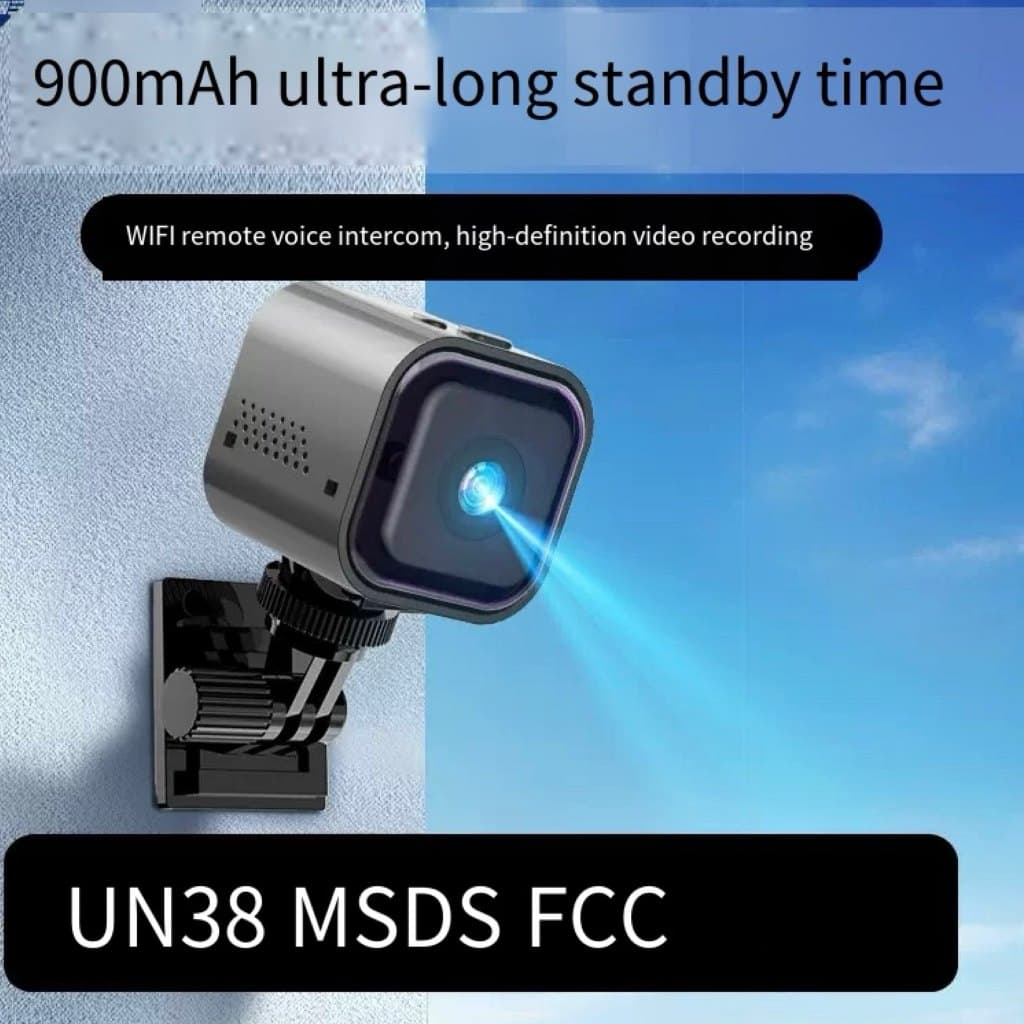 wifi AS03 Mini Monitoramento HD Câmera Wi-Fi Detecção De Movimento Do Bebê Pet IP Noite Veneno Com Bateria Para Cartão T