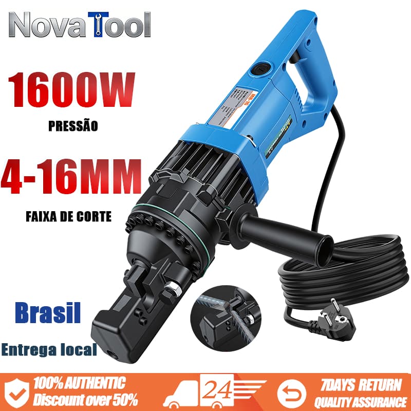 Tesoura Hidráulica Elétrica Portátil , Alicate De Corte De Barra De Aço , Cortador De Vergalhão , Máquina 127V