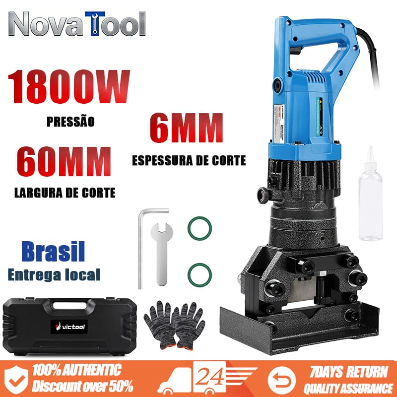 Máquina de corte de aço angular 1800W/127V, máquina de corte de aço, máquina de corte de ferro plano