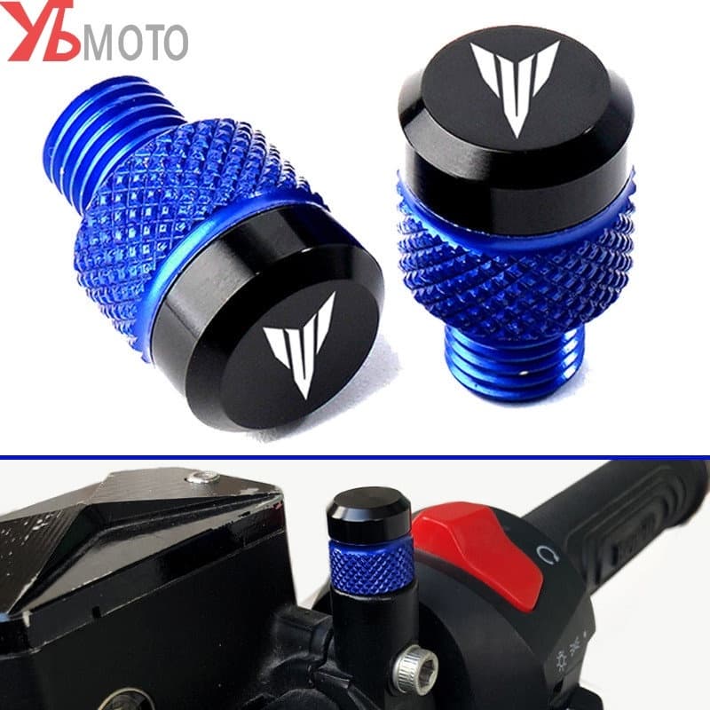 Parafuso De Cobertura De Porca De Lente M10 * 1.25 , Adequado Para Yamaha MT03/09/07/10 , MT09 SP , MT25 , MT125 Plugue