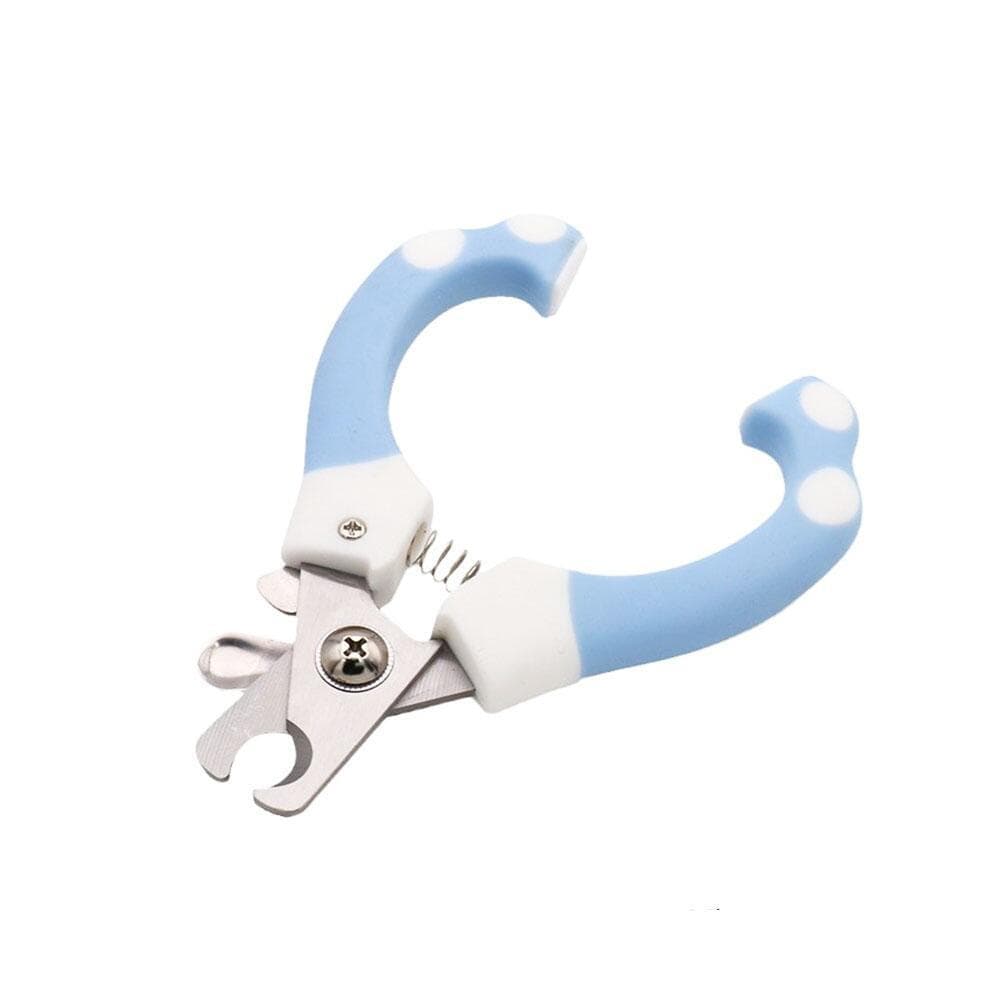 Alicate Corta Unha Pet para Gatos e Cães Pequenos – Aço Inox – Cor Azul