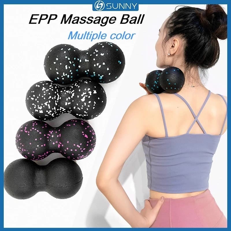 SunnyFit Espuma Massagem Bola De Alta Qualidade EPP Material Profundo Tecido Pontos Gatilho Yoga Pilates Alívio Da Dor M
