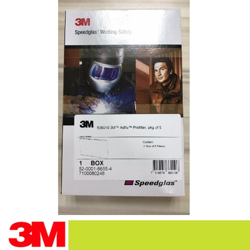 3M 836010 Pré-Filtro Adflo Pkg De 5 Filtros Adflow Turbo