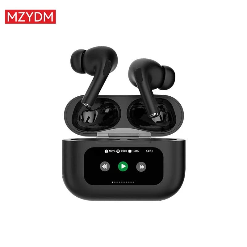 YX30 TWS Fone de ouvido sem fio LED Touch Bluetooth 5.4 Fone de ouvido intra-auricular esportivo com microfone ENC Reduç