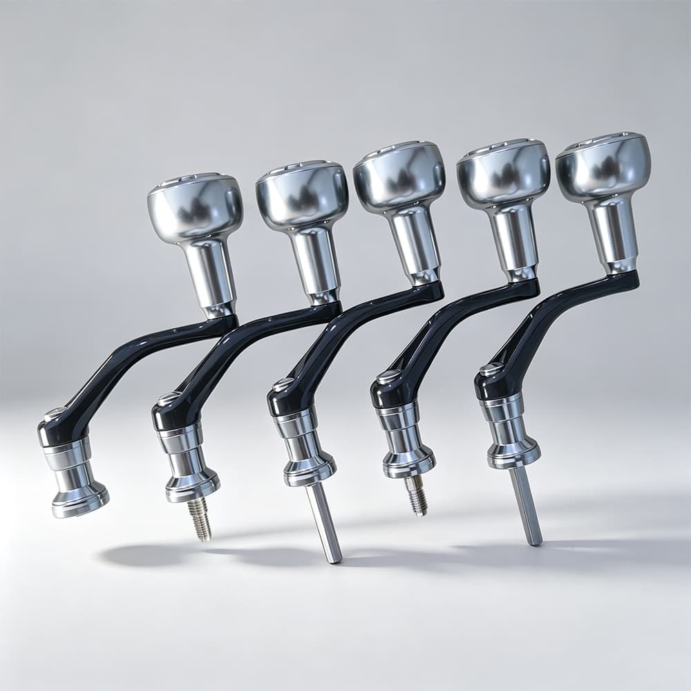 Alça De Carretel De Pesca , Energia Forte , Botão De Metal Para DAIWA/SHIMANO/KASTKING , Reparo De Carretéis Giratórios