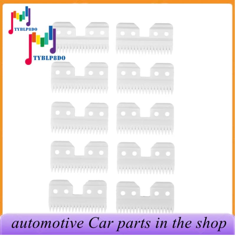 10 Pçs/Lote Substituível Cerâmica 18 Dentes Pet Clipper Lâmina De Corte Para Oster A5 Series
