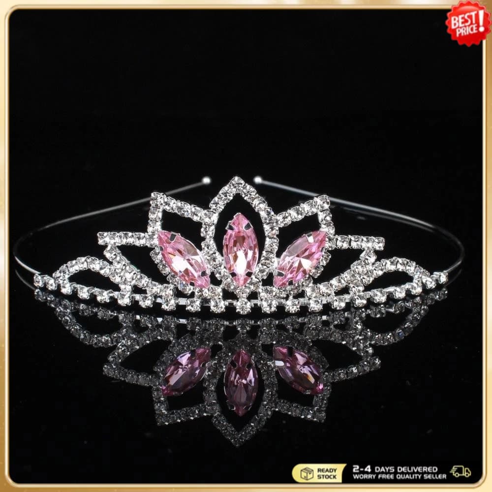 Tiara E Coroas De Prata Para Mulheres Strass Rainha Meninas Princesa Coroa Com Pente Tiaras De Aniversário Acessórios De