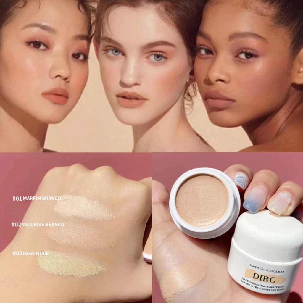 Creme Corretivo Hidratante Líquido À Prova D'água Cobertura Do Acne Dark Circles Foundation Modificar O Cosmético
