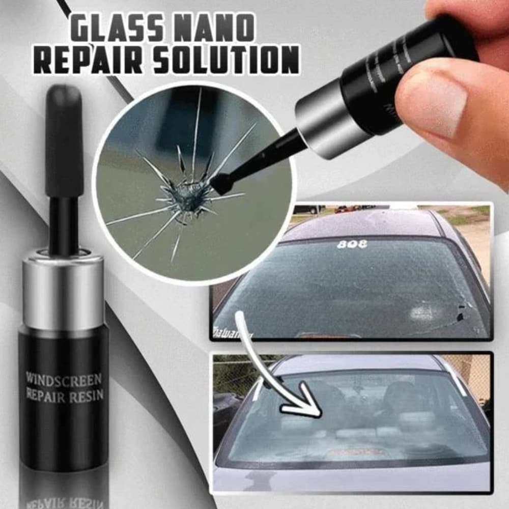 Kit de Reparação de Vidro Automotivo, Remova Riscos e Trincas, Conserto de Para-brisa,Carros,Automóveis, Caminhões