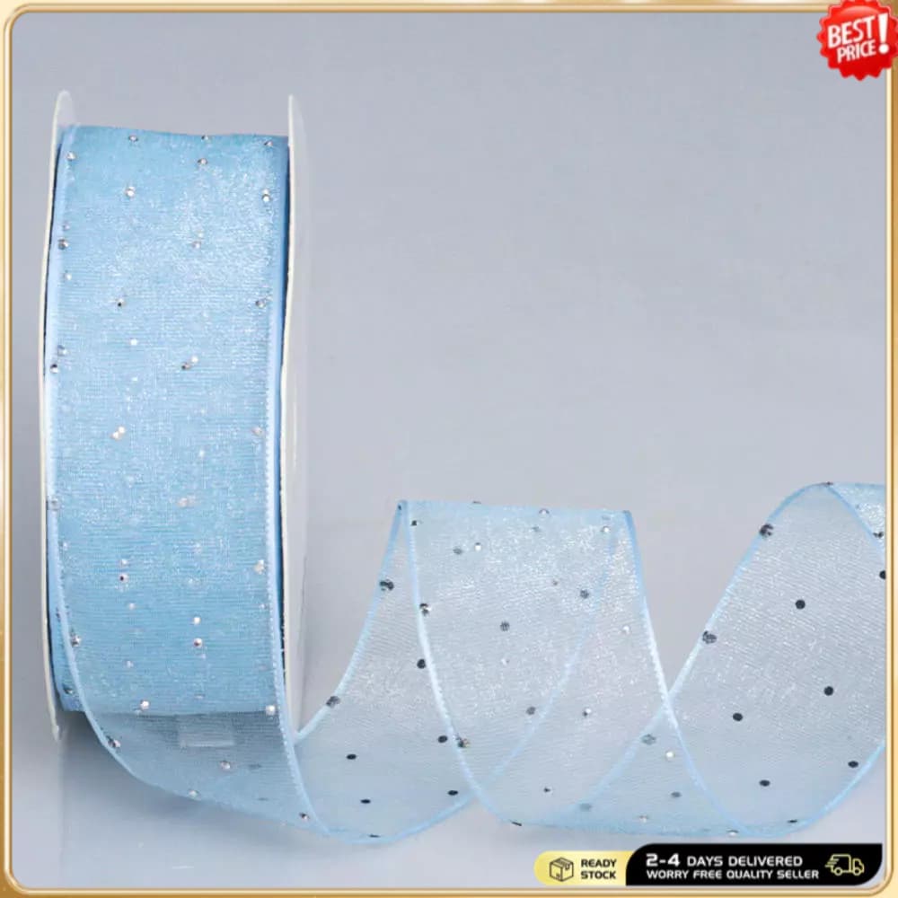 Fita De Malha Prata 4cm 4cm De Largura 10 Jardas Para Decoração De Festa Projetos De Artesanato Embrulho De Presente